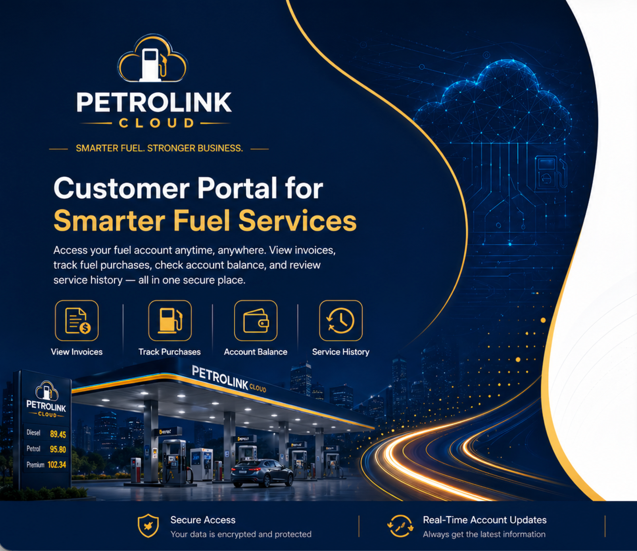 PETROLINK CLOUD customer portal